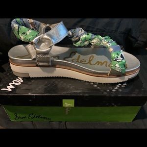 SOLD!!! Sam Edelman Ashie Silverlea/Silk